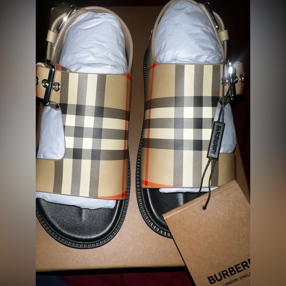 Burberry sandals